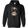 PUG DOG - Cute Pug Puppy Dj Wearing Headphones and Glasses T Shirt & Hoodie
