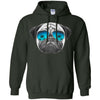 PUG - Pug Dog with sunglasses T Shirt & Hoodie
